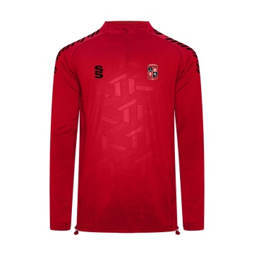 Laund Hill AFC - Impact 1/4 Zip Performance Top - Red - Unisex Fit
