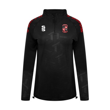 Laund Hill AFC - Impact 1/4 Zip Performance Top - Black - Women's Fit