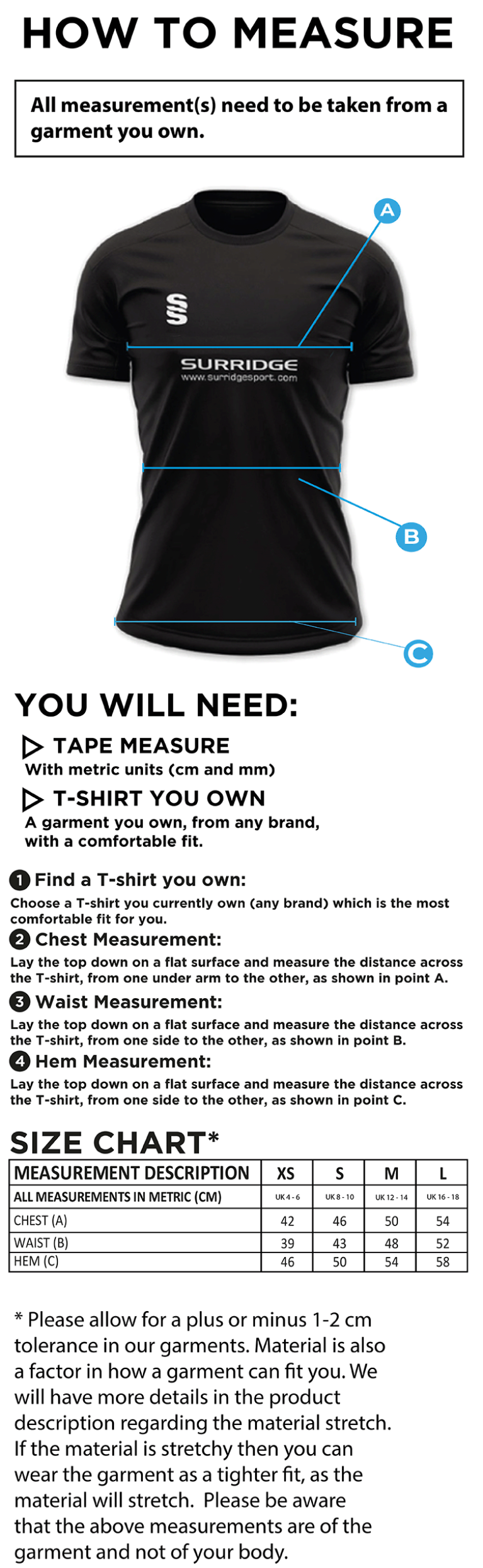 Laund Hill AFC -  Dual Games Shirt - Black - Women's Fit - Size Guide